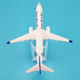 1:400 Diecast Metal Model Plane Toy Children Kids 16 cm Brazilian VARIG Airlines B737 Replica For Collection w Stand