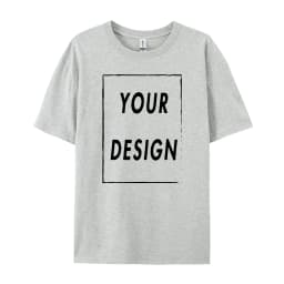 180g Custom Women Men Customised Printed 100% Cotton Short Sleeve Your Logo Photo Brand Text Tee Personalize Graphic Clothing