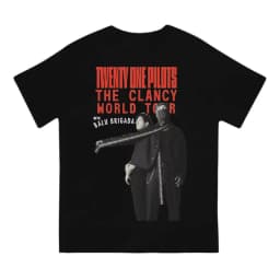 Twenty One Pilots Band World Tour Back T-shirt Women Men Short Sleeve Oversized Rapper Hip Hop Punk Street Harajuku Unisex Tees