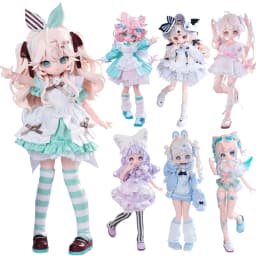 In Stock Wanmeng Sugary 1/8Mjd Blind Box Movable joints Doll Action Figure Doll Trendy Toy Ornaments Figure Cute Gift