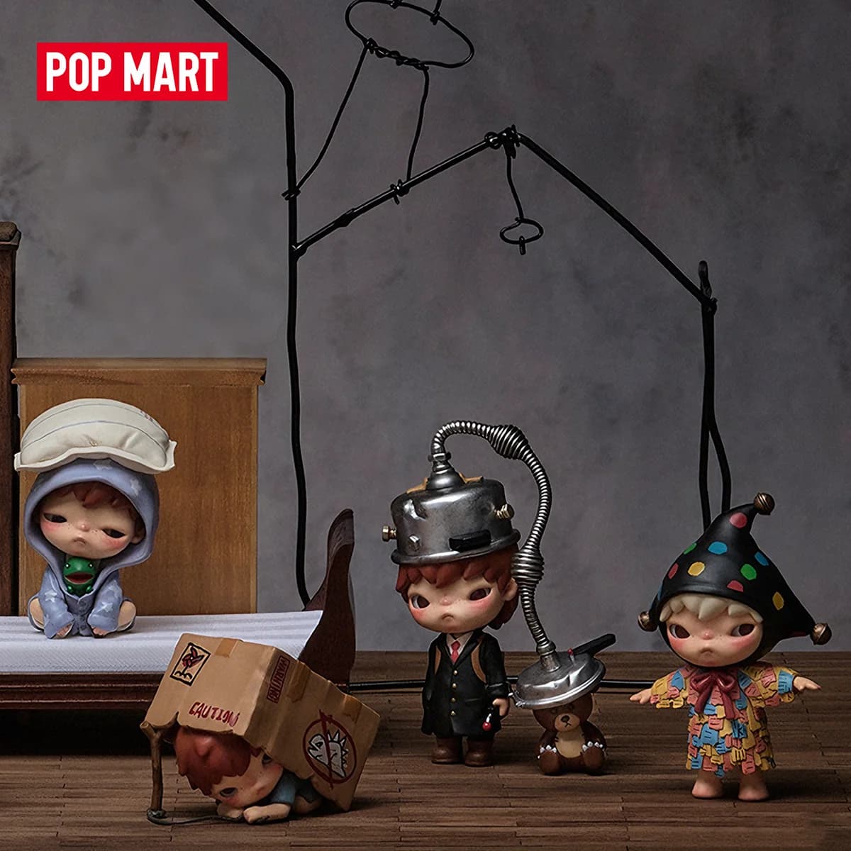 POP MART Hirono Echo Series Figures 1PC/12PCS POPMART Blind Box Figure