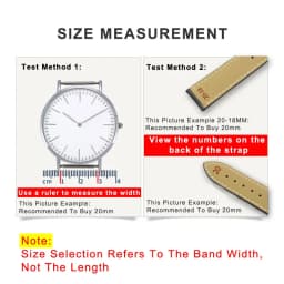Arc Interface Calf Genuine Leather Watch Band 18mm 19mm 20mm 21mm 22mm 23mm 24mm Suitable for Tissot Seiko Omega Watch Strap