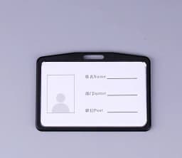 Fashion Cerdit Card Holder Lanyard Aluminum Alloy Work ID Card Holder Business Work Card ID Badge Holder Student Bus Cards Case