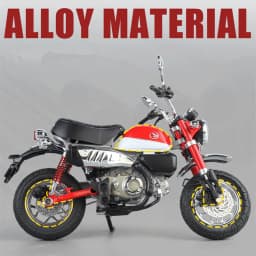 1:9 Honda Monkey 125 MINI Alloy Die Cast Motorcycle Model Toy Vehicle Collection Sound and Light Off Road Autocycle Toys Car