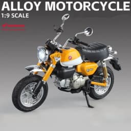 1:9 Honda Monkey 125 MINI Alloy Die Cast Motorcycle Model Toy Vehicle Collection Sound and Light Off Road Autocycle Toys Car