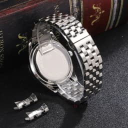 12/14/16/18/19/20/21/22mm Stainless Steel Strap for Tissot Curved End Wristband for Seiko Universal Bracelet Butterfly Buckle