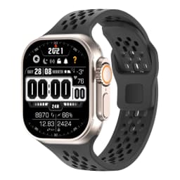 Silicone Band for Apple Watch Strap 46mm 45mm 41mm 44mm 49mm 40mm 42mm Bracelet Correa for Iwatch Series 10 9 8 7 6 5 SE Ultra