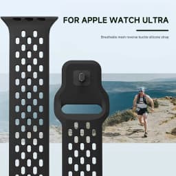 Silicone Band for Apple Watch Strap 46mm 45mm 41mm 44mm 49mm 40mm 42mm Bracelet Correa for Iwatch Series 10 9 8 7 6 5 SE Ultra