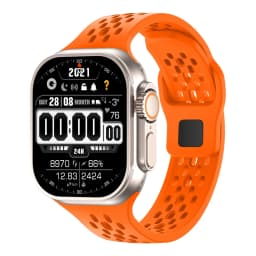 Silicone Band for Apple Watch Strap 46mm 45mm 41mm 44mm 49mm 40mm 42mm Bracelet Correa for Iwatch Series 10 9 8 7 6 5 SE Ultra