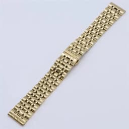 6021# Stainless Steel Solid Seven Bead Watch Band 10 12 13 14 15 16 17 18 19 20 21 22 23 24mm Watch Accessories Watch Straps