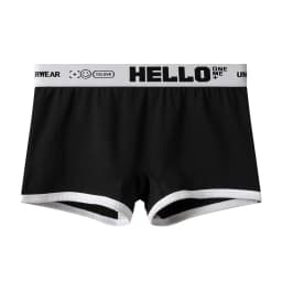 3pcs Set Womens Cotton Boyshorts 45-80kg Boxer Shorts Comfortable Underwear for Women Girl Student Breathable Soft Sexy Panties