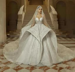 Cathedral Veil No Hair Comb Wedding Veils One Layer Tulle 3D Crystal Lace Tulle White Ivory Bridal Veil Custom Made Veil