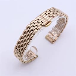 10mm 12mm 14mm 16mm Stainless Steel Strap Watchband Women Silver Gold Black Rose Gold Bracelet Suitable for Any Brand