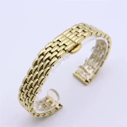 10mm 12mm 14mm 16mm Stainless Steel Strap Watchband Women Silver Gold Black Rose Gold Bracelet Suitable for Any Brand