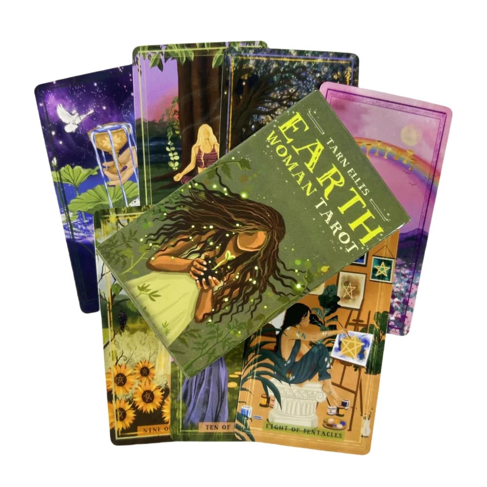 Earth Woman Tarot Cards A 78 Deck Oracle English Visions Divination Edition Borad Playing Games