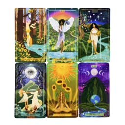 Earth Woman Tarot Cards A 78 Deck Oracle English Visions Divination Edition Borad Playing Games