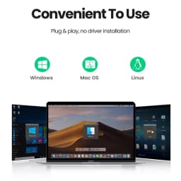 USB C 8-in-1 Card Reader Multi-functional Card Reader Support SD/TF/CF/MS Card Read 5Gbps Write Read U Disk Flash Card Adapter