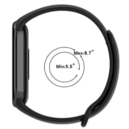 Sport Silicone Strap for Xiaomi Mi Band 10 9 8 Strap NFC Rubber Bracelet Wristband Pulseira Correa Xiaomi Smart Band Accessories