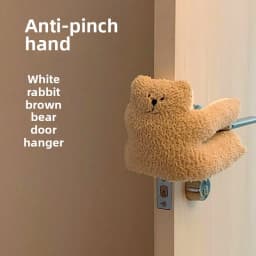 Stretchable Door Stopper Gift - Pinch Guard Protector Prevents Slamming, Holiday Present for Christmas/Halloween/Thanksgiving