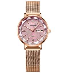 POEDAGAR Top Luxury Brand Woman Watch Waterproof Date Week Elegant Ladies Wristwatch High Quality Fashion Quartz Women's Watches