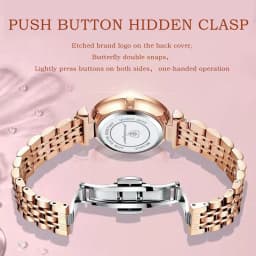 POEDAGAR Top Luxury Brand Woman Watch Waterproof Date Week Elegant Ladies Wristwatch High Quality Fashion Quartz Women's Watches