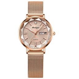 POEDAGAR Top Luxury Brand Woman Watch Waterproof Date Week Elegant Ladies Wristwatch High Quality Fashion Quartz Women's Watches