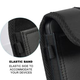 Phone Holster for Nokia 2760 PU Leather Case Men Flip Waist Belt Clip Bag for TCL LG Classic Phone Pouch