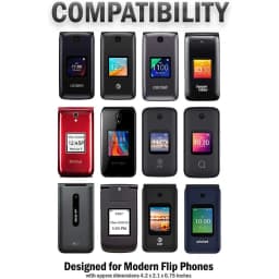 Phone Holster for Nokia 2760 PU Leather Case Men Flip Waist Belt Clip Bag for TCL LG Classic Phone Pouch