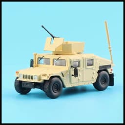 MASSDI 1/64 H1 M1151/Gaz Tiger TANK Alloy Military Model Car Adult Classic Collection Display Gift Souvenir Boy Toy