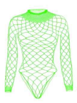 Hollow Out Black Sexy Bodysuits Fishnet Clubwear Long Sleeves Outfits Fashion Slim Chic Summer Y2K Clothes Basic Tights