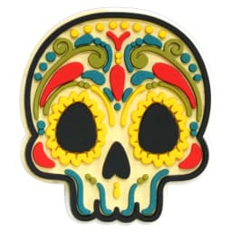 Mexio Day of the Dead PVC shoe Charms Slippers Buckle Fit Wristbands accessories Decoration Bands gift unisex party