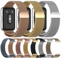 Milanese Strap for Samsung Galaxy Fit 3 Magnetic Stainless Steel Replacement Bracelet Wristband Galaxy Fit 3 Accessories Correa