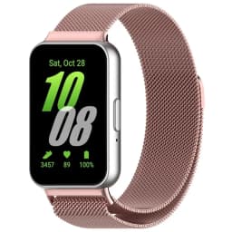 Milanese Strap for Samsung Galaxy Fit 3 Magnetic Stainless Steel Replacement Bracelet Wristband Galaxy Fit 3 Accessories Correa