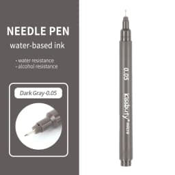 Pigma Micron Fineliner Pens Archival Black Ink Pens,Calligraphy Pens for Writing,Drawing, or Journaling - Assorted Point Sizes