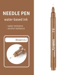 Pigma Micron Fineliner Pens Archival Black Ink Pens,Calligraphy Pens for Writing,Drawing, or Journaling - Assorted Point Sizes