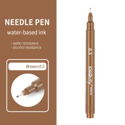 Pigma Micron Fineliner Pens Archival Black Ink Pens,Calligraphy Pens for Writing,Drawing, or Journaling - Assorted Point Sizes