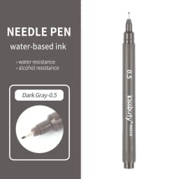 Pigma Micron Fineliner Pens Archival Black Ink Pens,Calligraphy Pens for Writing,Drawing, or Journaling - Assorted Point Sizes