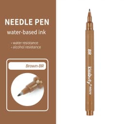 Pigma Micron Fineliner Pens Archival Black Ink Pens,Calligraphy Pens for Writing,Drawing, or Journaling - Assorted Point Sizes