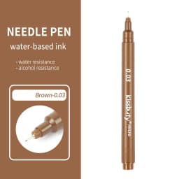 Pigma Micron Fineliner Pens Archival Black Ink Pens,Calligraphy Pens for Writing,Drawing, or Journaling - Assorted Point Sizes