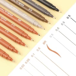 Pigma Micron Fineliner Pens Archival Black Ink Pens,Calligraphy Pens for Writing,Drawing, or Journaling - Assorted Point Sizes
