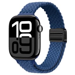 Slim Braided Loop Nylon Strap For Apple Watch 11 10 46/42mm Ultra 3 49mm Bracelet iWatch 9 8 7 6 5 4 SE 45mm 41mm 40mm 44mm Band