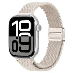 Slim Braided Loop Nylon Strap For Apple Watch 11 10 46/42mm Ultra 3 49mm Bracelet iWatch 9 8 7 6 5 4 SE 45mm 41mm 40mm 44mm Band