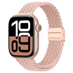 Slim Braided Loop Nylon Strap For Apple Watch 11 10 46/42mm Ultra 3 49mm Bracelet iWatch 9 8 7 6 5 4 SE 45mm 41mm 40mm 44mm Band