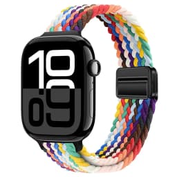 Slim Braided Loop Nylon Strap For Apple Watch 11 10 46/42mm Ultra 3 49mm Bracelet iWatch 9 8 7 6 5 4 SE 45mm 41mm 40mm 44mm Band