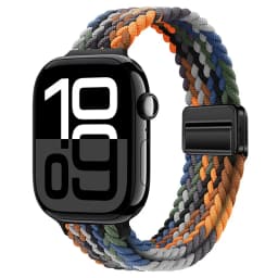 Slim Braided Loop Nylon Strap For Apple Watch 11 10 46/42mm Ultra 3 49mm Bracelet iWatch 9 8 7 6 5 4 SE 45mm 41mm 40mm 44mm Band