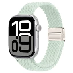 Slim Braided Loop Nylon Strap For Apple Watch 11 10 46/42mm Ultra 3 49mm Bracelet iWatch 9 8 7 6 5 4 SE 45mm 41mm 40mm 44mm Band