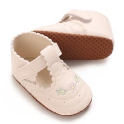 0-18M Baby Girl Princess Shoes Cute Printed Soft Cloth Bottom Anti slip Spring and Autumn Princess Shoes First Step Shoes