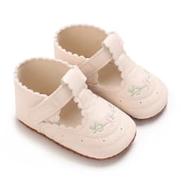 0-18M Baby Girl Princess Shoes Cute Printed Soft Cloth Bottom Anti slip Spring and Autumn Princess Shoes First Step Shoes