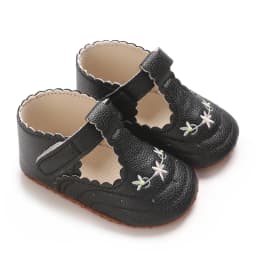 0-18M Baby Girl Princess Shoes Cute Printed Soft Cloth Bottom Anti slip Spring and Autumn Princess Shoes First Step Shoes