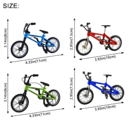 Alloy Gift Finger Bicycle for Children Model Toys for Boys Mini Finger Bike Mini Bike Finger Bmx Bike Mountain Bike